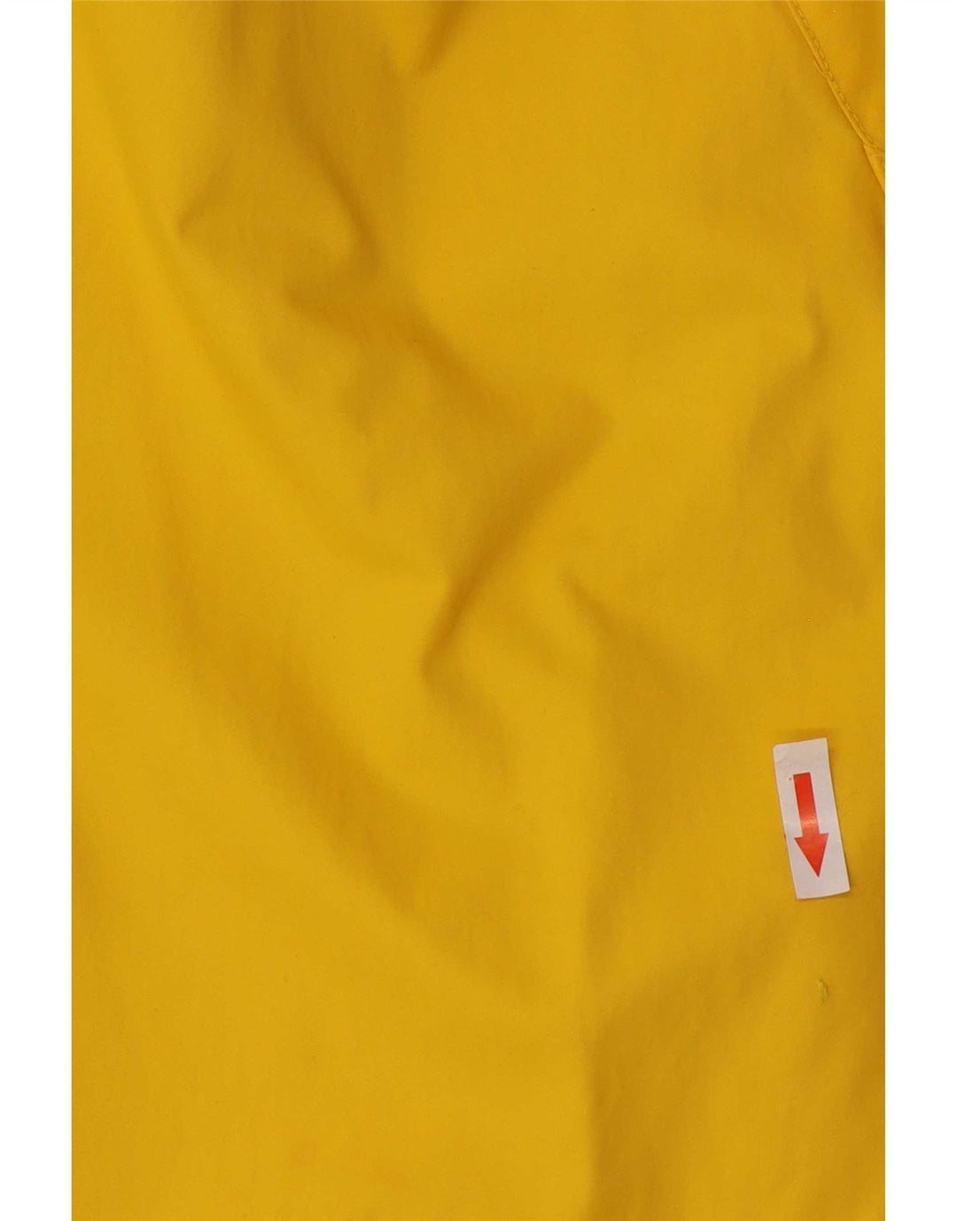 Nautica Mens Rain Jacket UK 42 XL Yellow Nylon