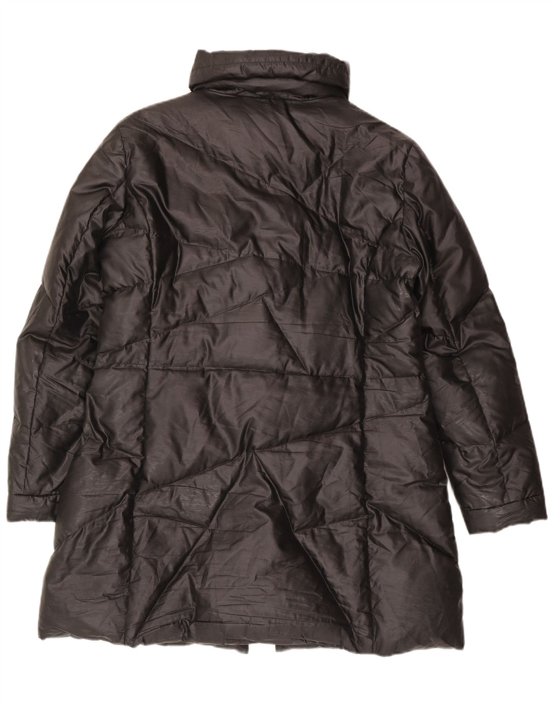 Hogan Womens Padded Coat IT 48 XL Black Polyester