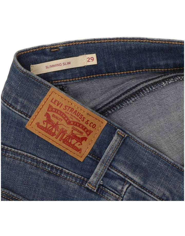 Jeans slim snellenti da donna LEVI'S W29 L25 Blu