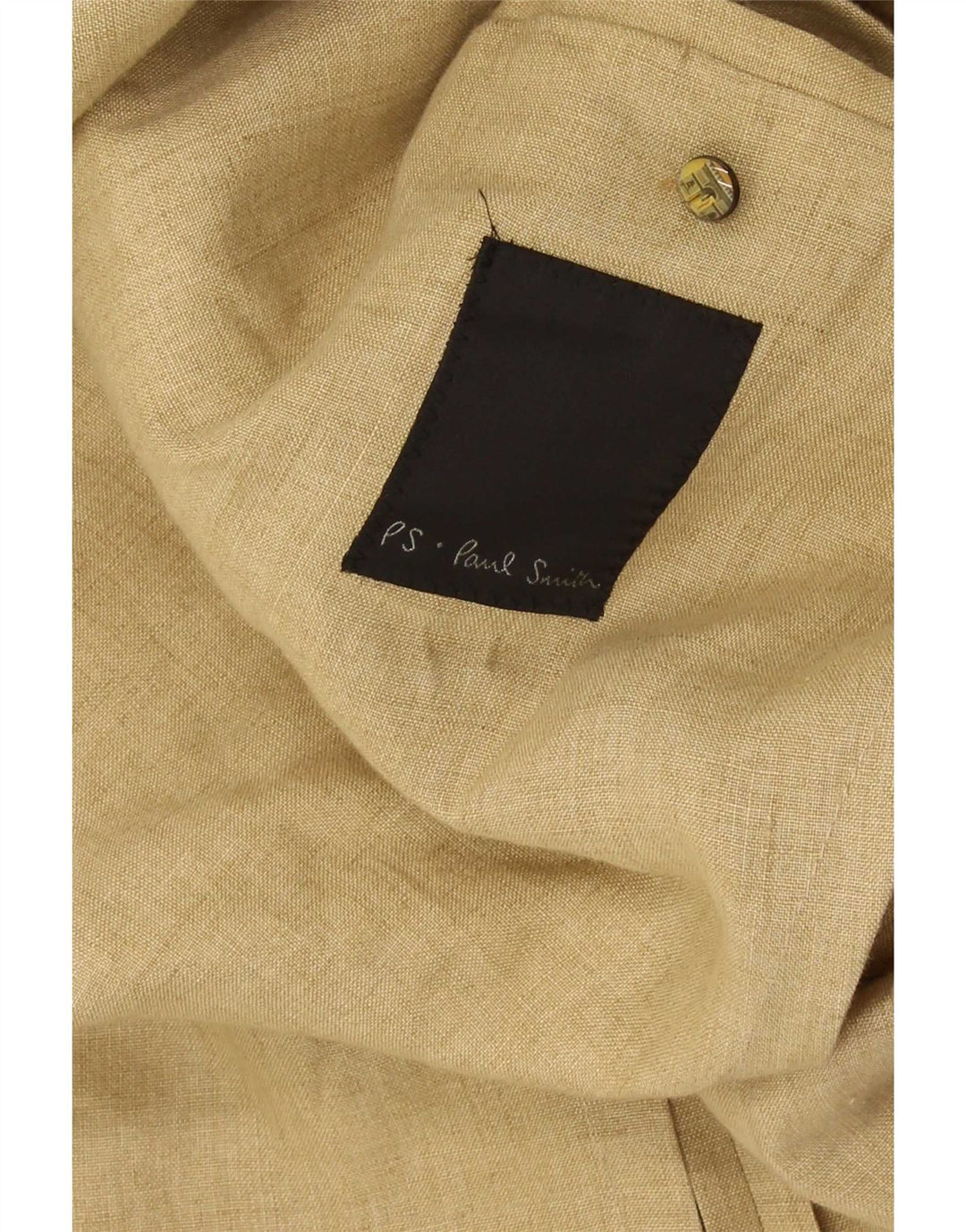 Sacou Paul Smith pentru bărbați, cu 3 nasturi, UK 44 2XL, in bej