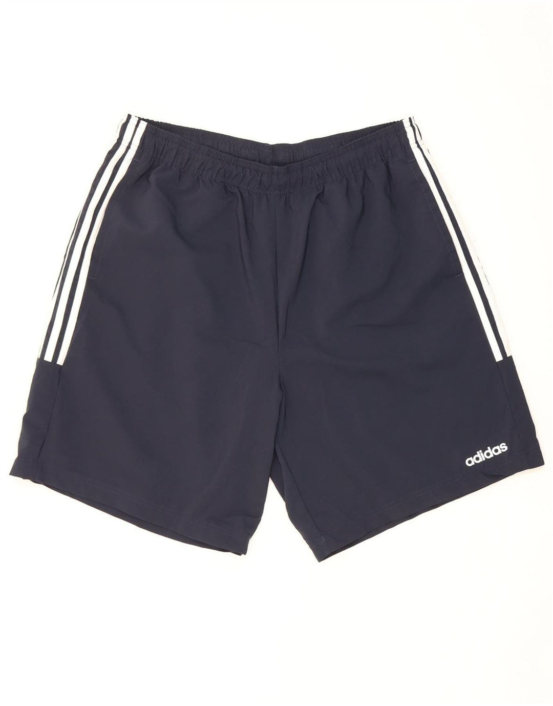 Męskie spodenki sportowe Adidas XL granatowe, poliestrowe