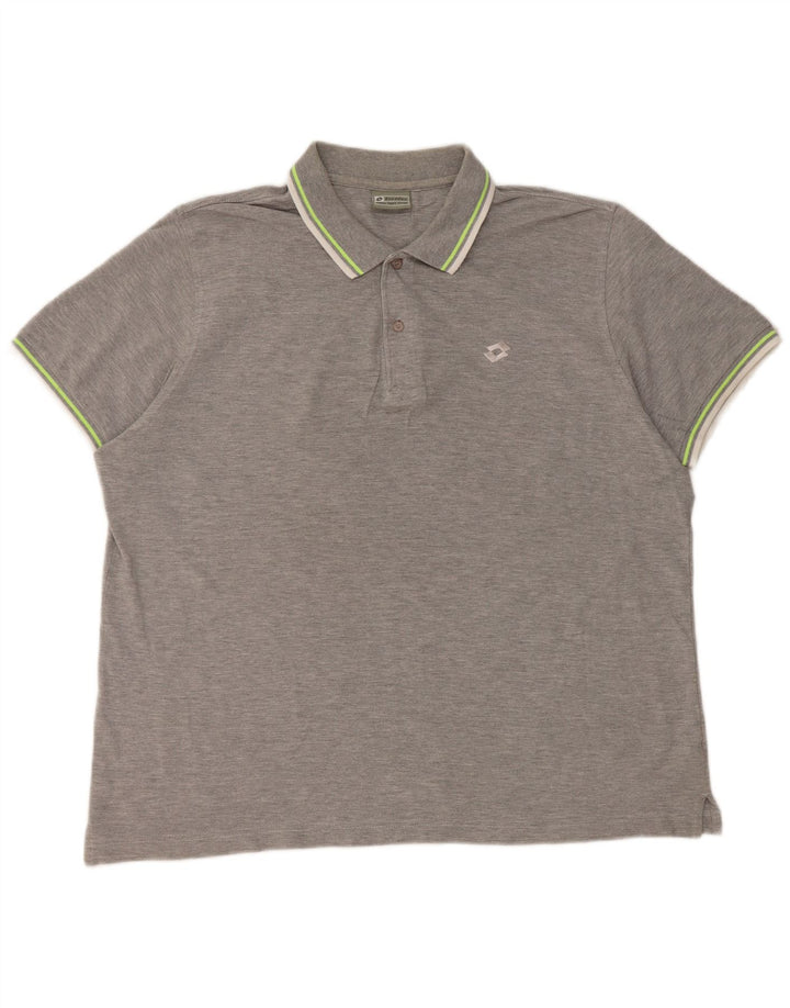 Lotto Polo Homme XL Gris