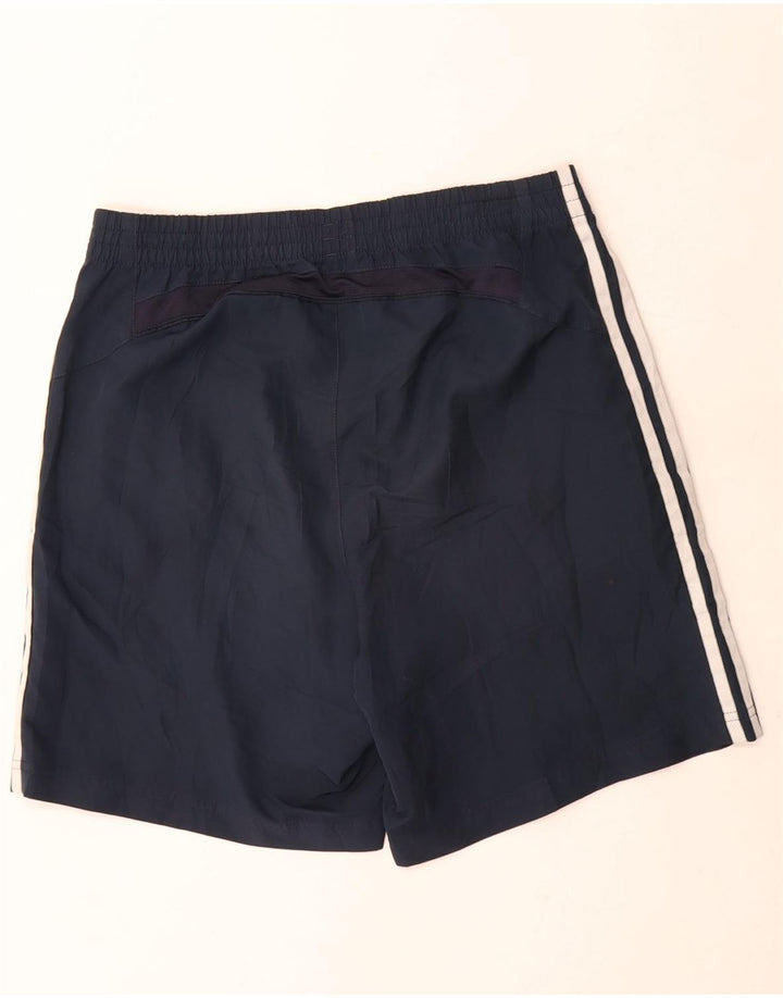 Adidas Mens Sport Shorts Small  Navy Blue Polyester