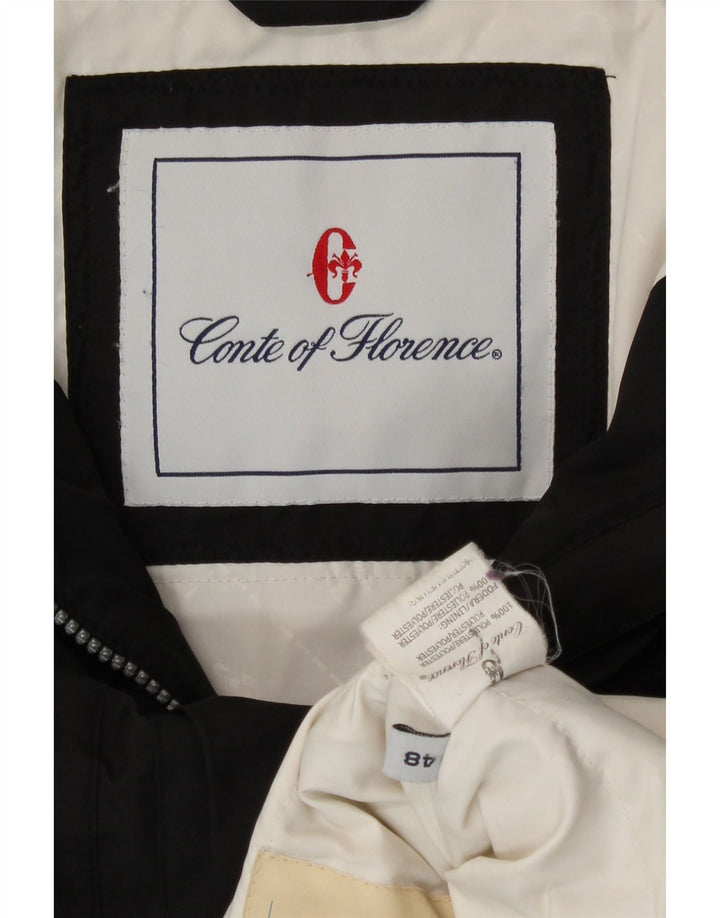 Conte of Florence Womens Padded Jacket IT 48 XL Black Polyester