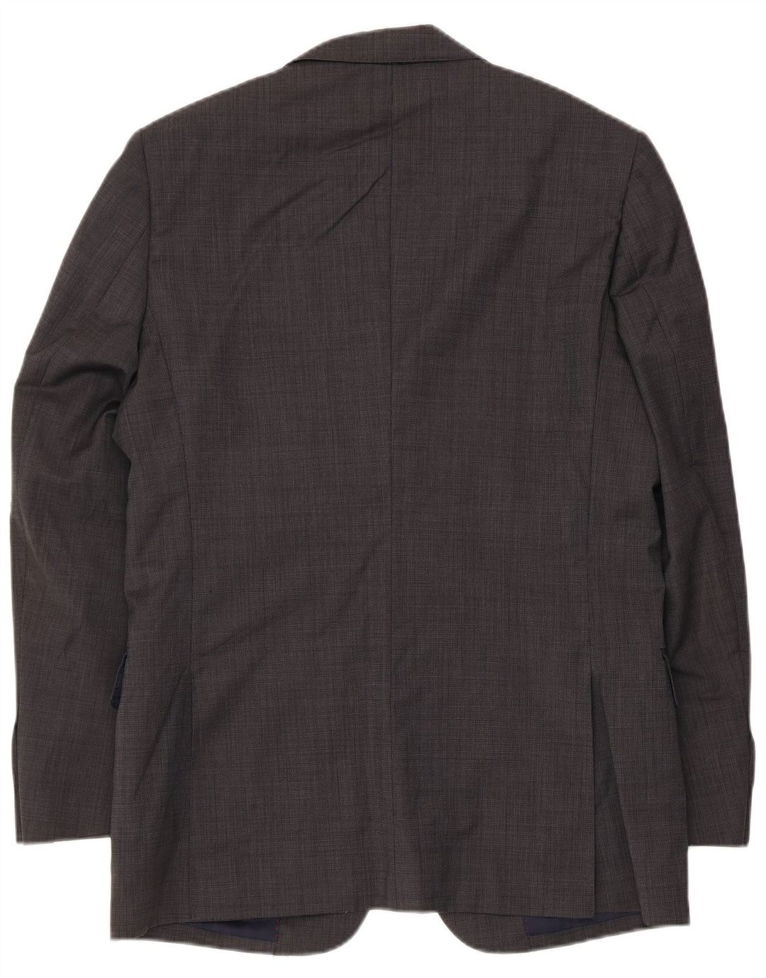 ZARA Mens 3 Button Blazer Jacket EU 46 Small Grey Wool