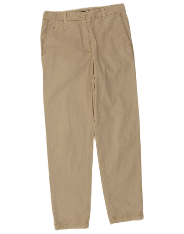 Marks & Spencer Lige Chinobukser til kvinder UK 8 Small W30 L28 Beige