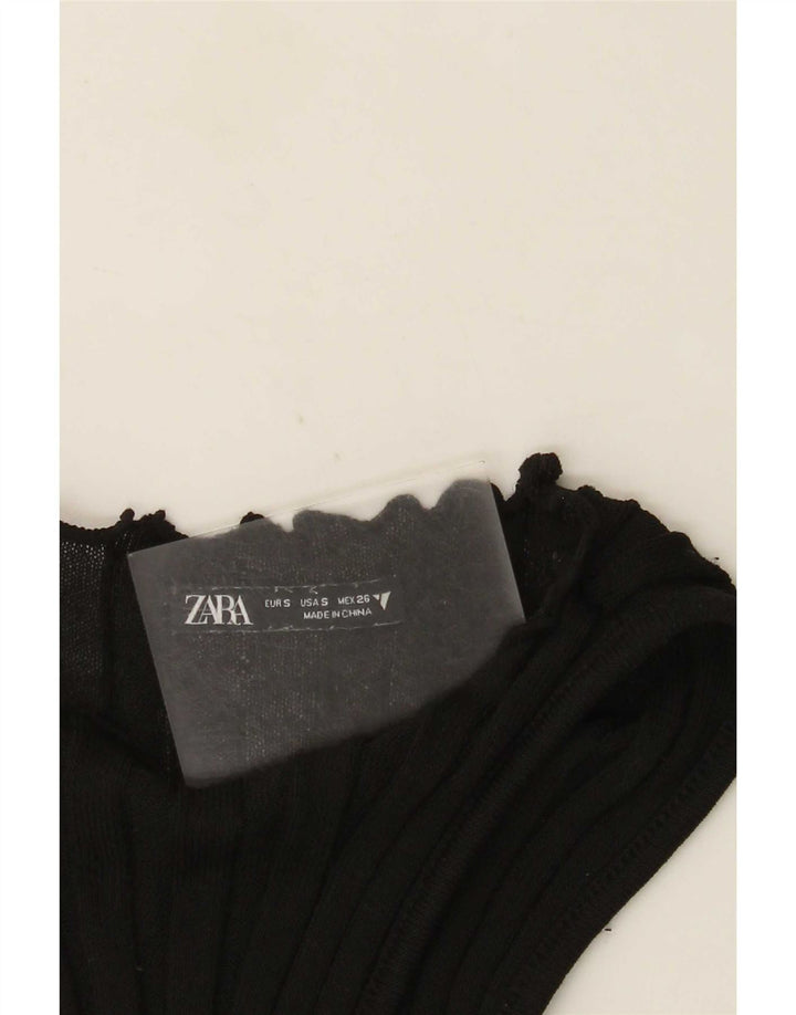 Zara Γυναικείο Γιλέκο Τοπ UK 8 Small Black