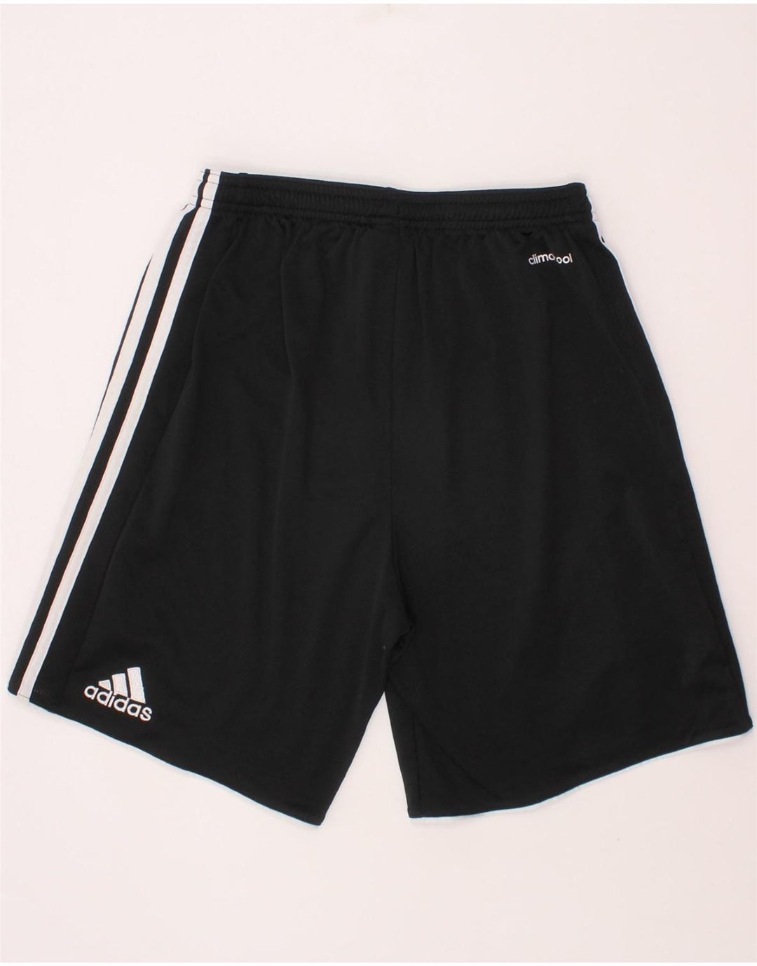ADIDAS Boys Climacool Sport Shorts 13-14 Years Black Polyester Vintage Adidas and Second-Hand Adidas from Messina Hembry 