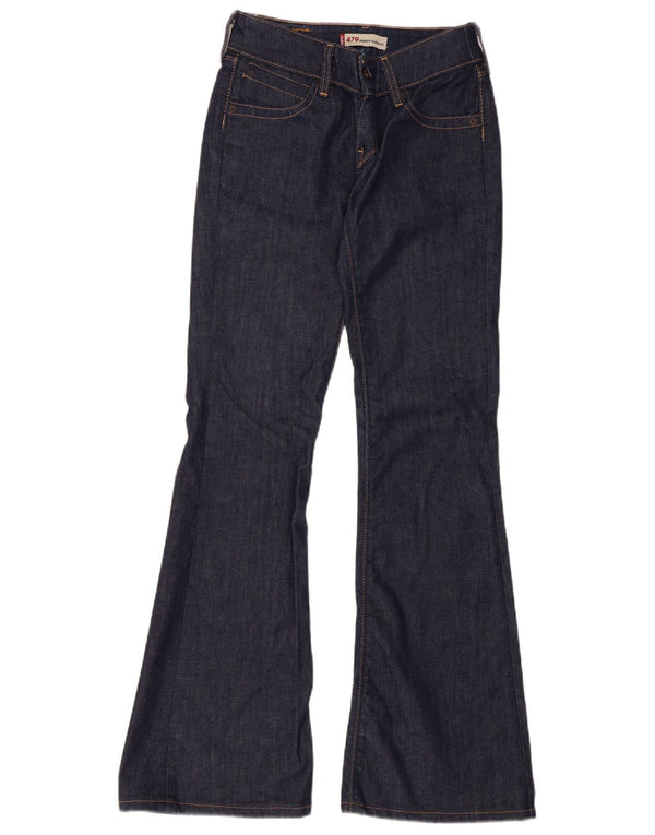 Jeans svasati 479 Booty da donna Levi's W27 L34 cotone blu navy