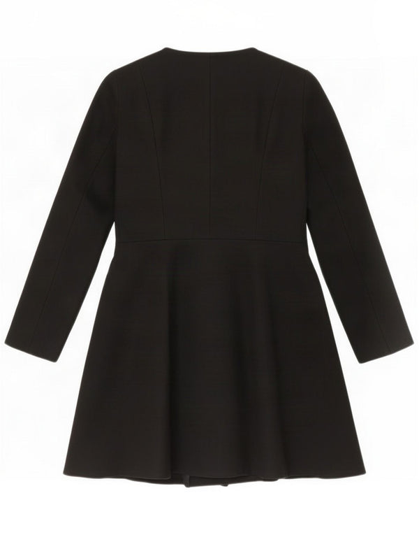 Abrigo para mujer de French Connection UK 10 Small Black Wool