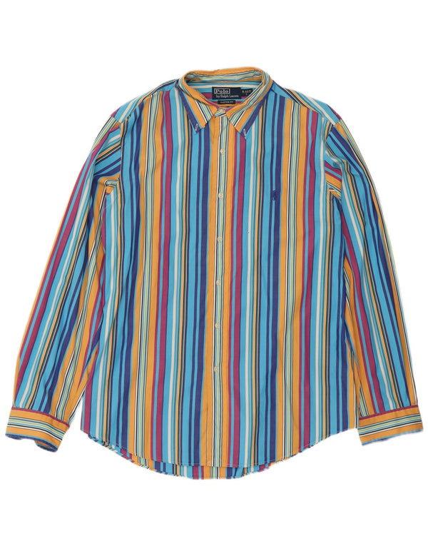 Polo Ralph Lauren Mens Shirt Size 16 40/41 Large Multicoloured Striped