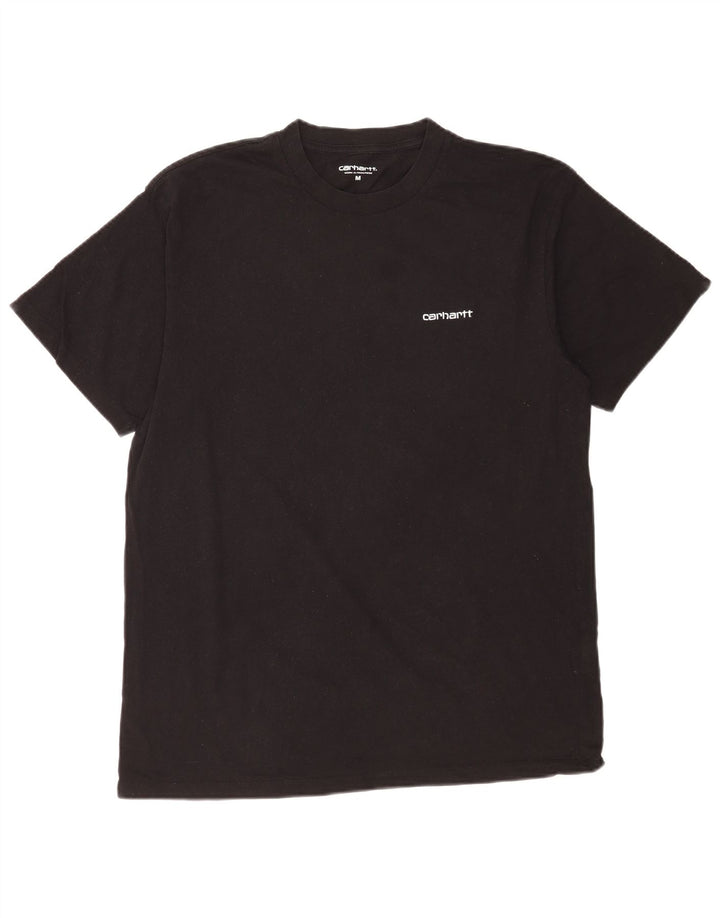 Carhartt Mens T-Shirt Top Medium Black Cotton
