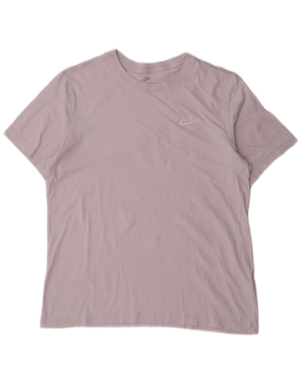 T-shirt Nike da uomo Top Large in cotone viola