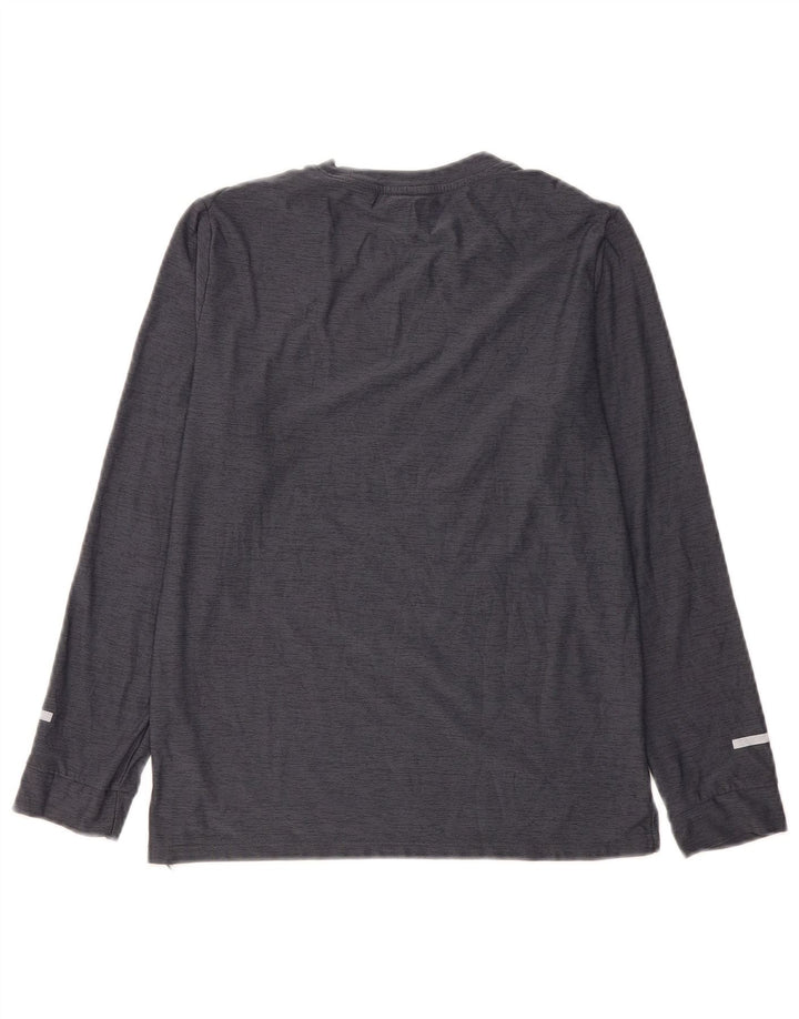 Russell Athletic Boys Dri-Power Top Long Sleeve 10-11 Years Large Grey