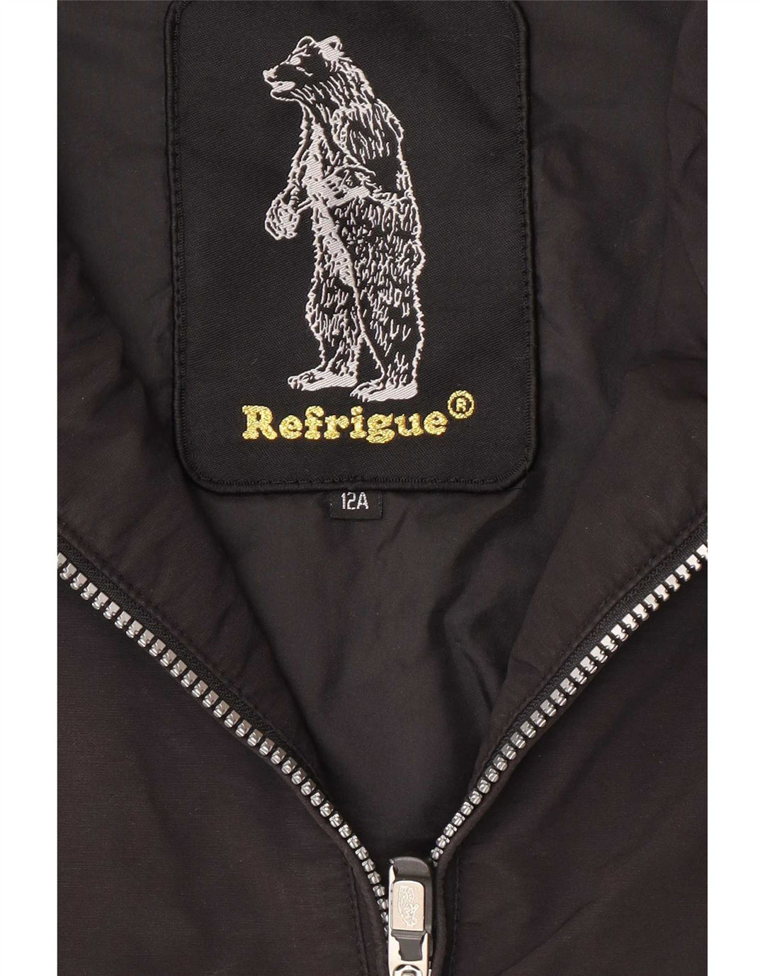 Jaqueta Bomber Meninos Refrigue 13-14 Anos Nylon Preto
