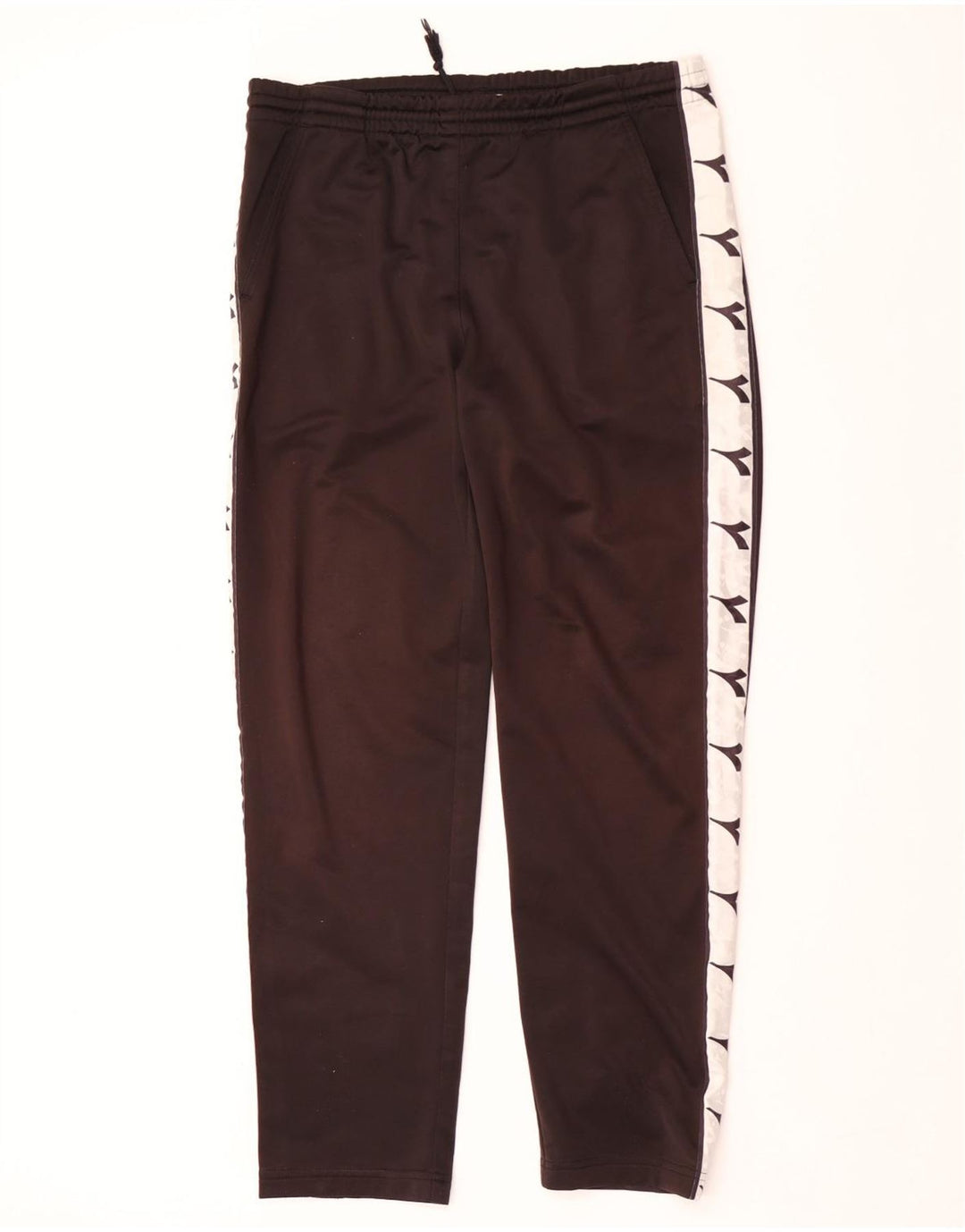 Diadora Mens Graphic Tracksuit Trousers Large  Black Colourblock Polyester