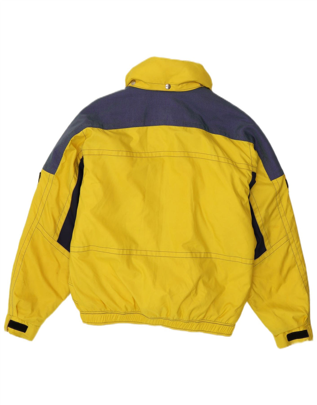 Dubin Veste de ski graphique pour homme IT 50 Large Jaune Colorblock Polyester
