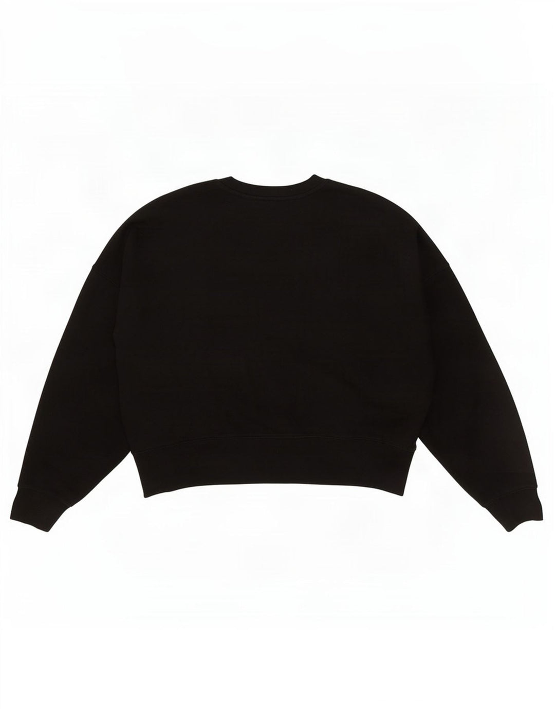 Adidas Dame Oversized Sweatshirt Jumper UK 10 Small Black Bomuld