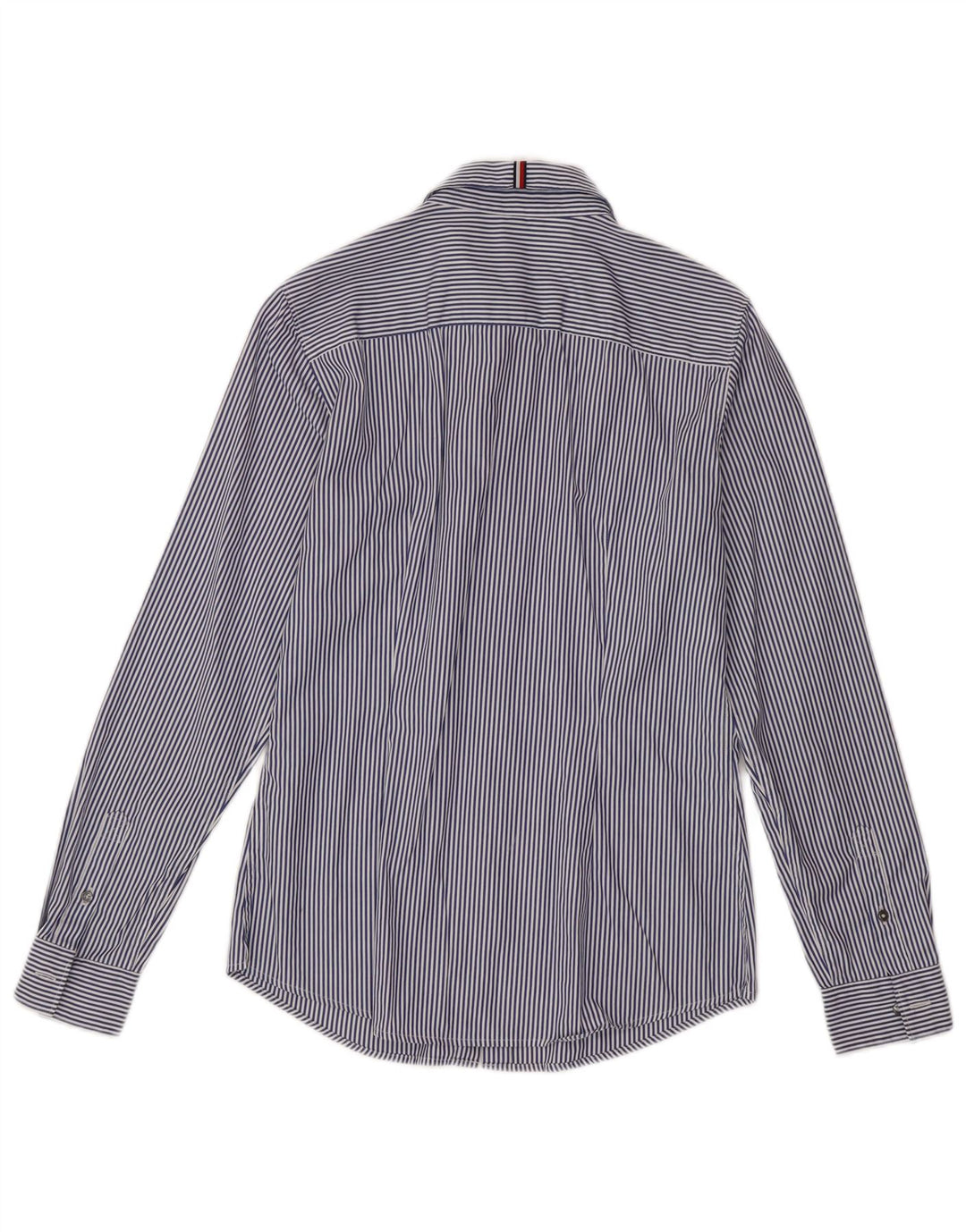 Γυναικείο πουκάμισο TOMMY HILFIGER Fitted US 6 Medium Blue ριγέ