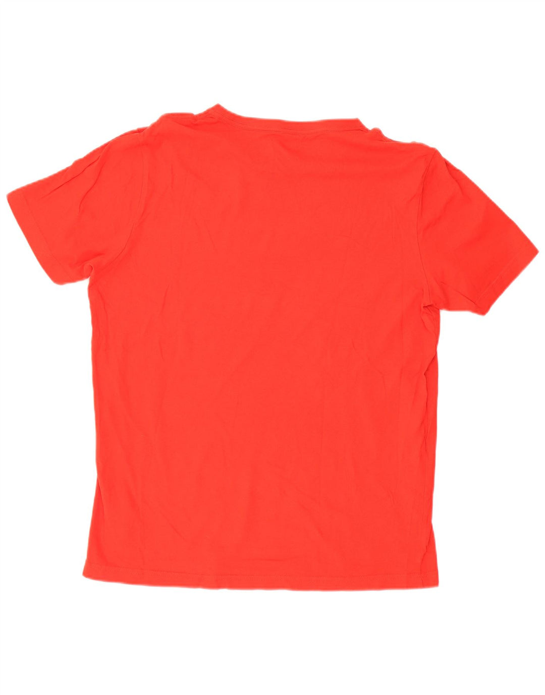Puma Herre Grafisk T-Shirt Top Stor Rød Bomuld