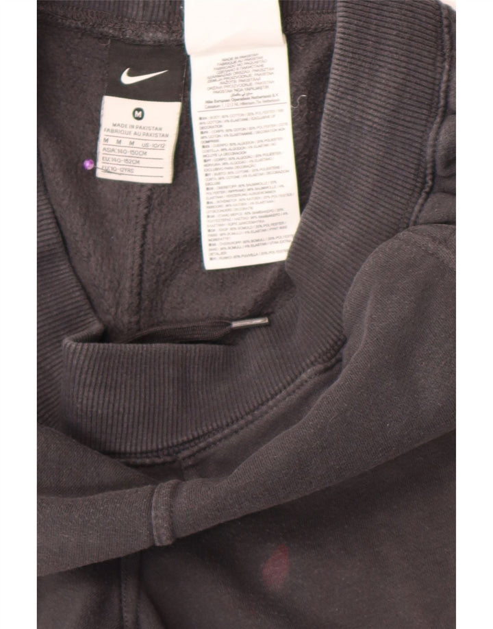 Pantaloni della tuta da ragazzo Nike 10-11 anni in cotone grigio medio
