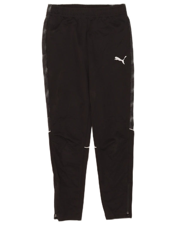 Puma Pantalon de Survêtement Garçon 11-12 ans Noir Pois Polyester
