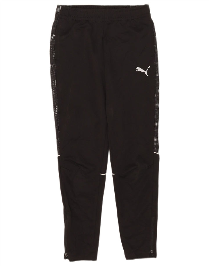 Puma Pantalon de Survêtement Garçon 11-12 ans Noir Pois Polyester