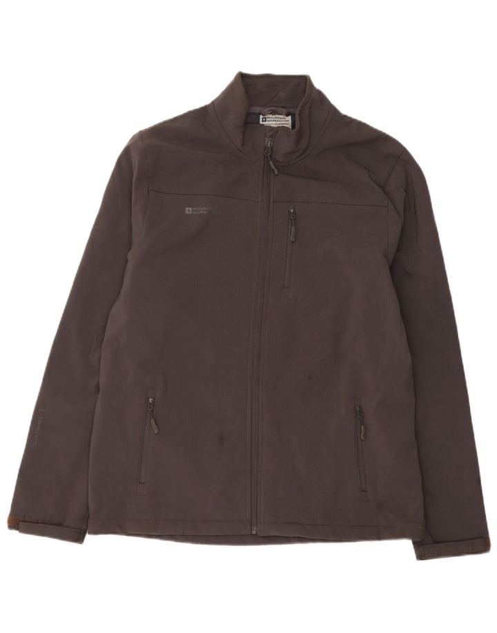 Mountain Warehouse Mens Windbreaker Jacket UK 40 Large Grey Polyester
