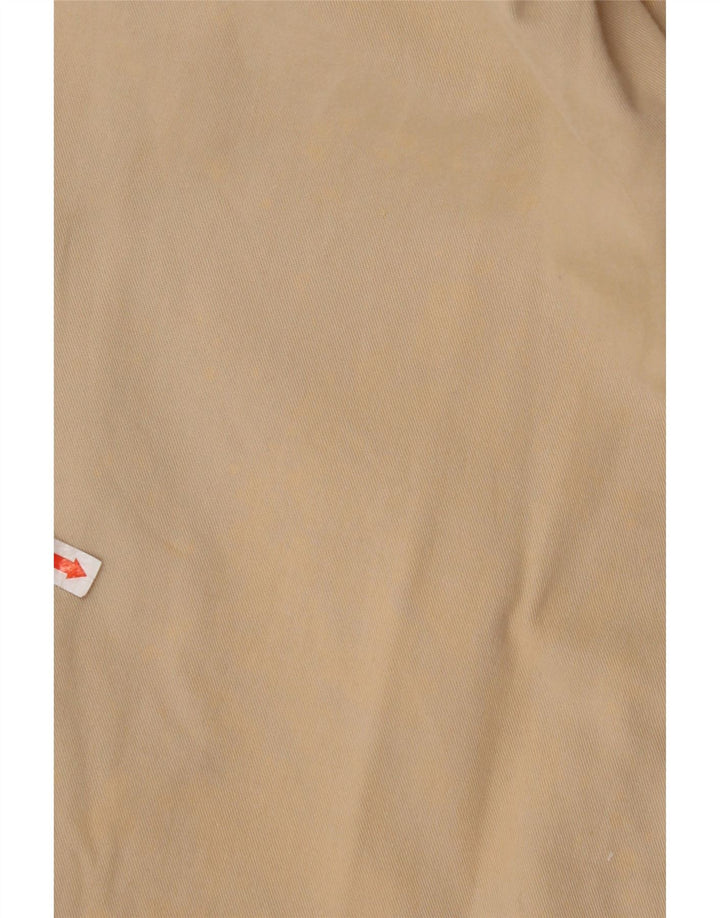BENETTON Womens Bermuda Shorts IT 42 Medium W32  Beige Cotton