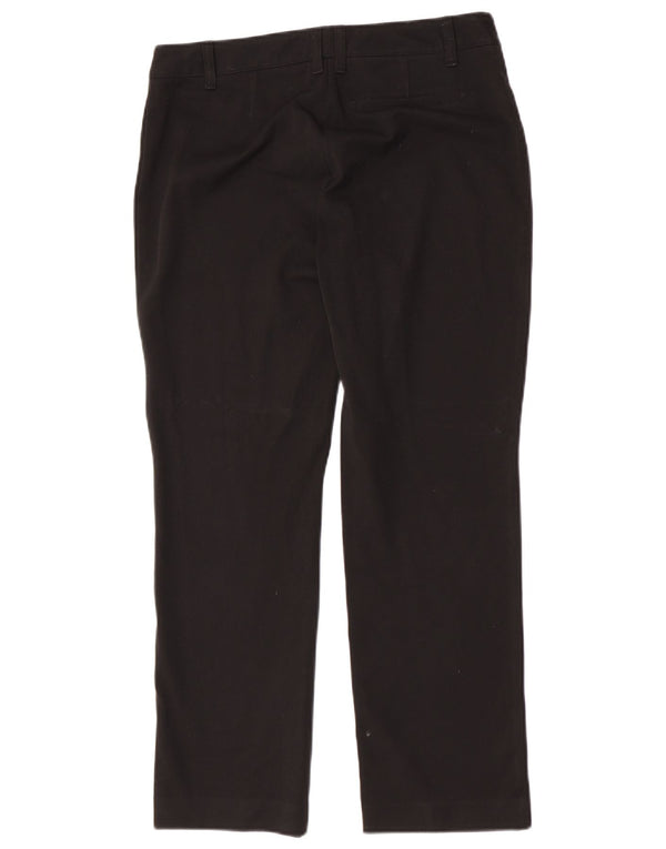 Proste spodnie damskie Monsoon UK 12 Medium W30 L28 Czarne