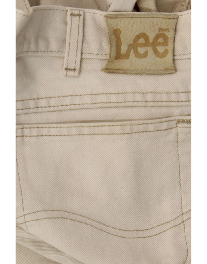 Lee Mens Straight Jeans W34 L30 White