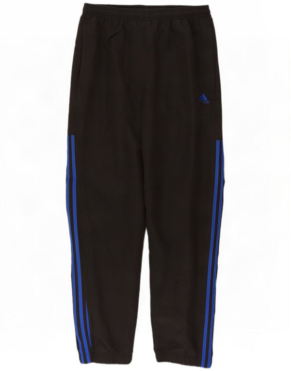 Adidas Mens Tracksuit Trousers Joggers Medium Black Polyester