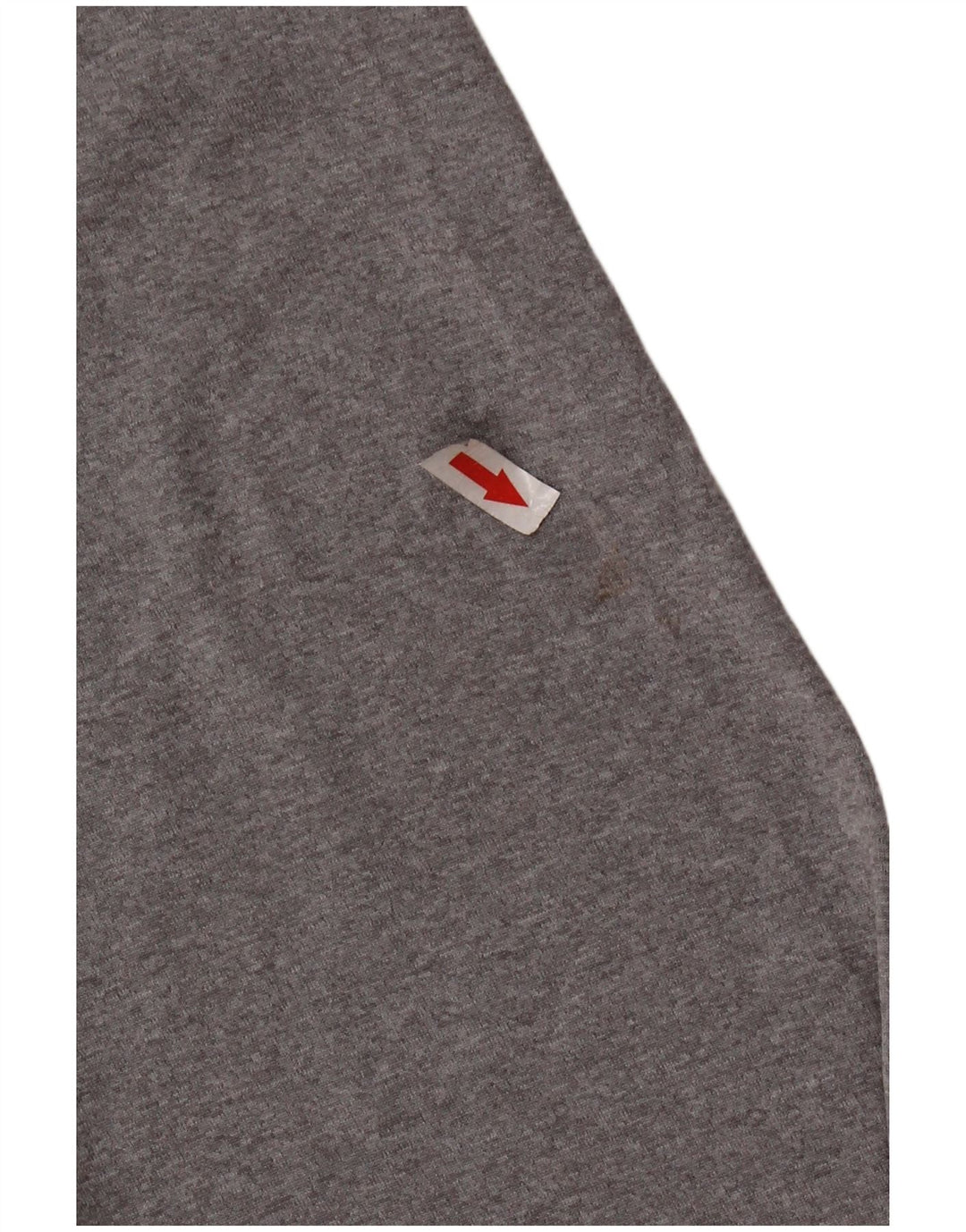 UNDER ARMOUR Mens Heat Gear Graphic Top Long Sleeve Large Grey Polyester