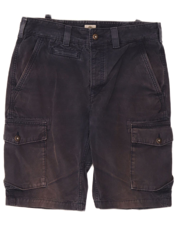 Timberland Pantalones cortos cargo para hombre W32 Algodón azul marino mediano