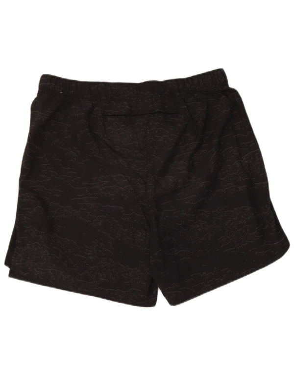 Pantaloncini sportivi Nike Dri Fit da uomo di grandi dimensioni neri mimetici