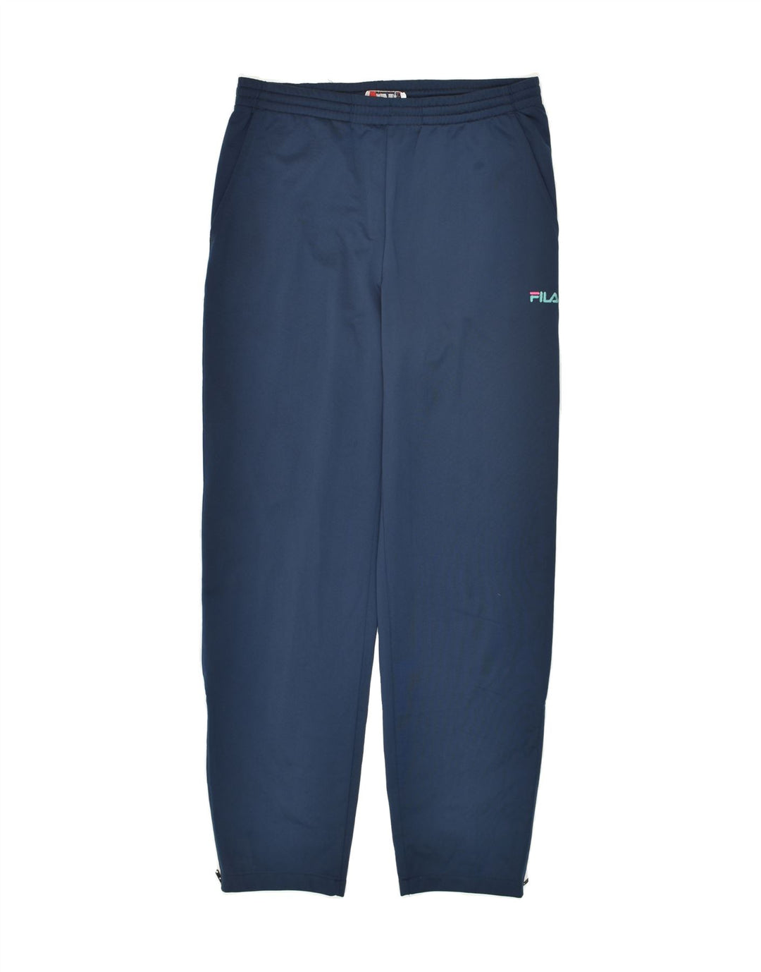 FILA Womens Tracksuit Trousers IT 48 XL Navy Blue Polyester Vintage Fila and Second-Hand Fila from Messina Hembry 