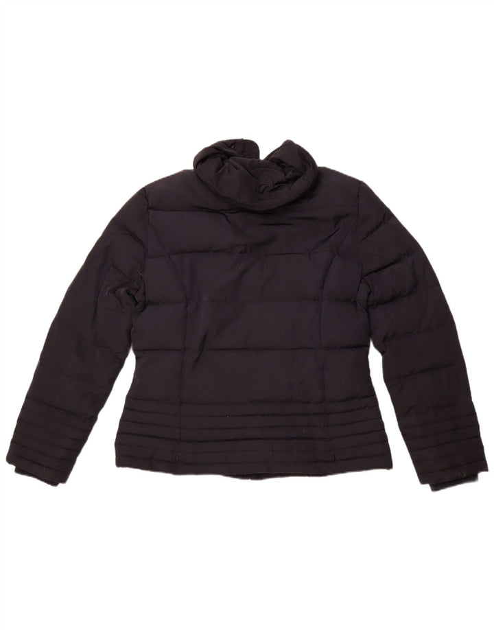 Женская стеганая куртка PUFFA UK 16, большая, черная, полиэстер