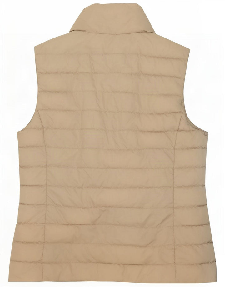 Gilet imbottito da donna Gant UK 10 piccolo poliestere beige