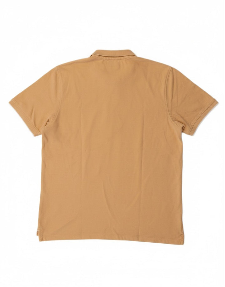 Camisa polo masculina JACK & JONES XL algodão bege