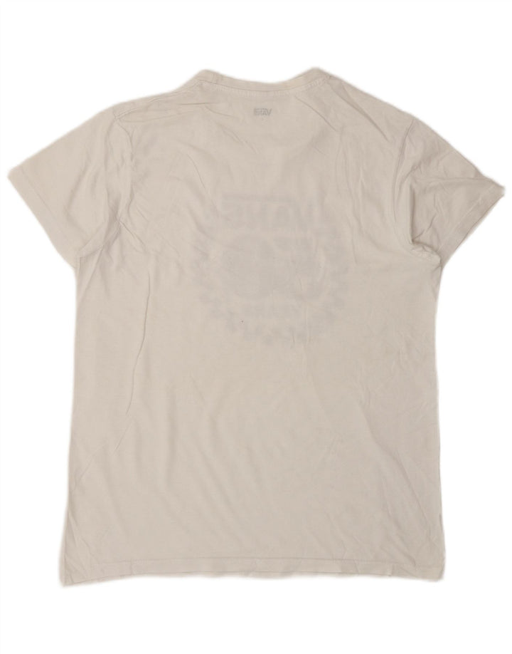 Vans T-shirt graphique pour hommes, petit, blanc
