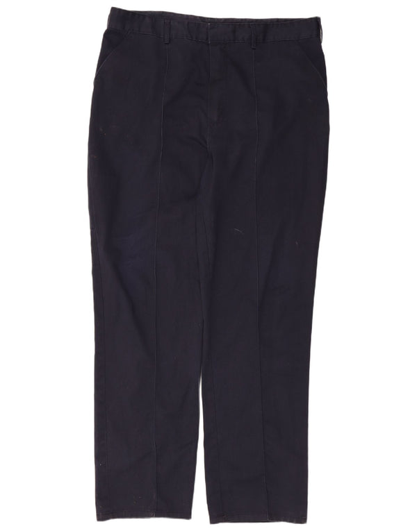 Calça Dickies Mens Redhawk Straight Cargo W42 L33 Poliéster Azul Marinho