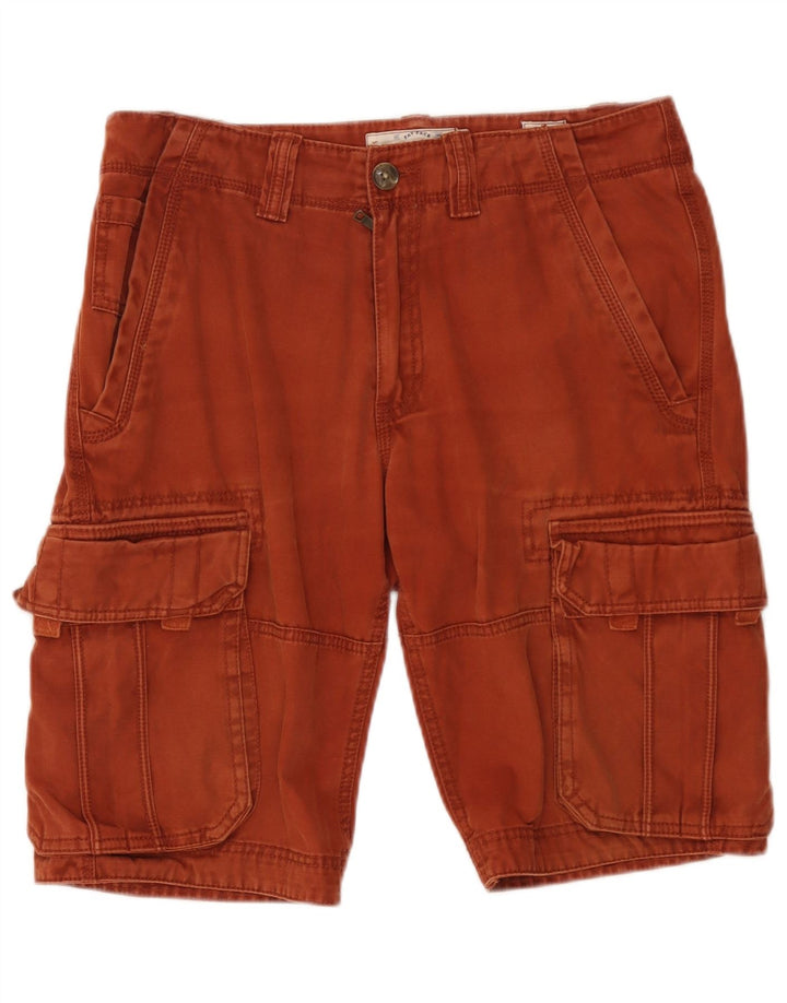 Fat Face Mens Cargo Shorts W32 Medium Brown Cotton
