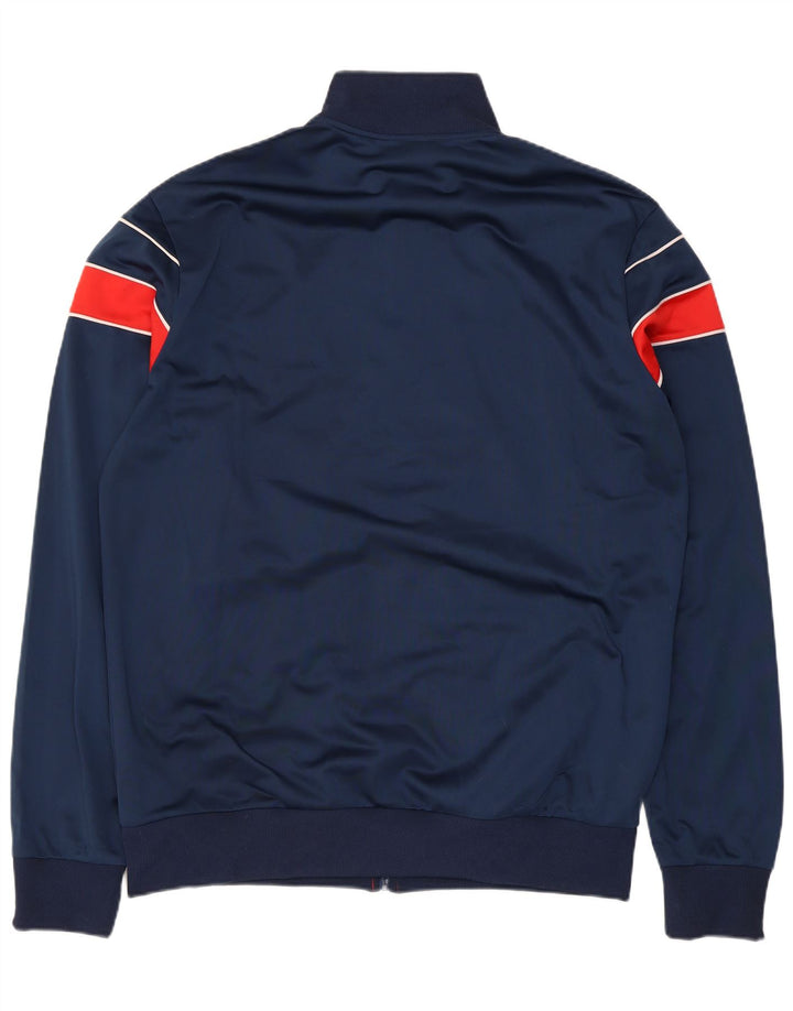 Diadora Herren-Trainingsanzug-Oberteil, Jacke, 3XL, Marineblau, Farbblock-Polyester