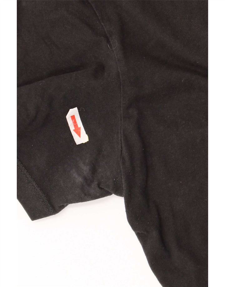 Levi's Mens Slim Fit T-Shirt Top Large Black Cotton