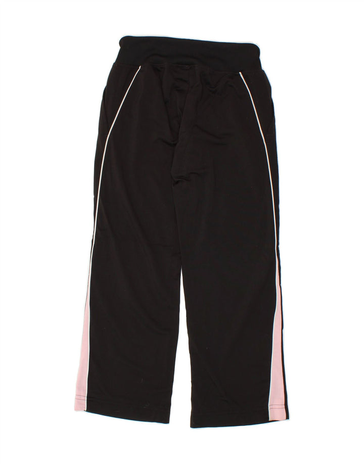 PUMA Womens Tracksuit Trousers UK 10 Small Black Colourblock Polyester Vintage Puma and Second-Hand Puma from Messina Hembry 