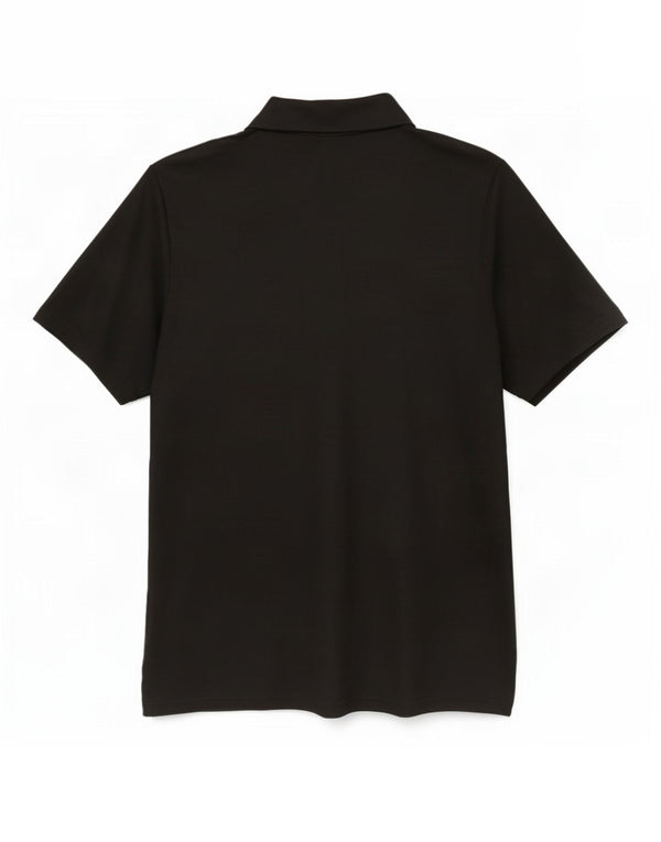 Adidas Herren Aeroready Poloshirt Großes schwarzes Polyester