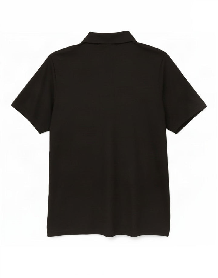 Adidas Herren Aeroready Poloshirt Großes schwarzes Polyester