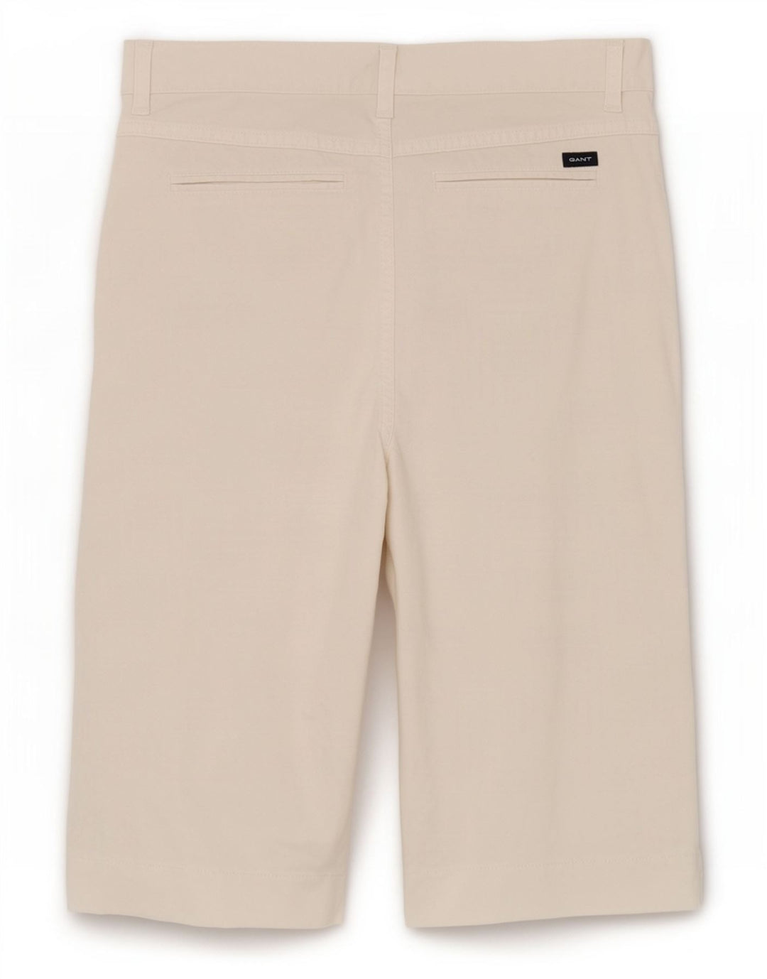 Женские шорты-бермуды Gant W30, средний цвет, белый хлопок, хлопок