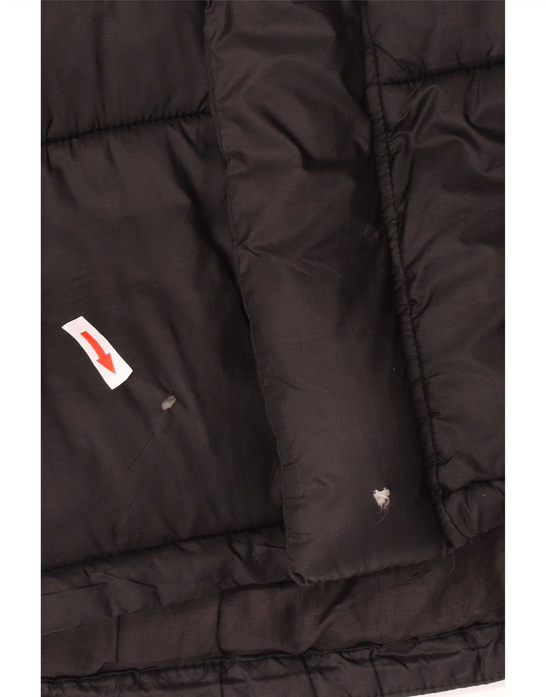 Zara Mens Padded Jacket UK 38 Medium Black Polyamide