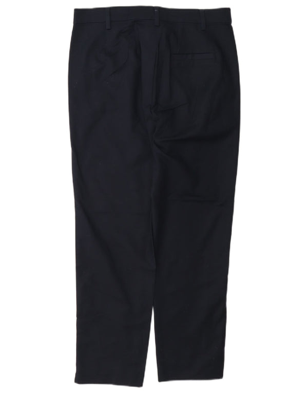 Spodnie damskie Marks & Spencer Regular Chino UK 10 Small W27 L26 Granatowe
